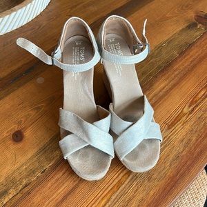 Toms Wedge Sandals
